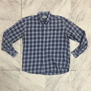 Barbour Blue Checkered Men's Shirt